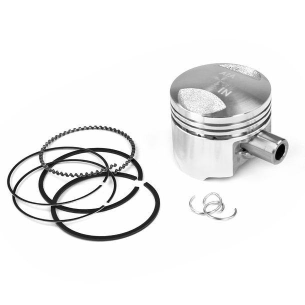 TNT piston set Ø 37mm/50cc, 10mm piston pin for Peugeot Ludix Professional New Vivacity Sportline, SYM Symphony X-Pro Allo SR Mio Jet 4 Orbit II