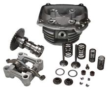 Kit culasse TNT Standard AC 125-150 avec soupapes, arbre à cames et roulements pour Flex Tech Retro Firenze, Fly Scooters IL Bello 1 Jmstar Eagle Massimo modèle 12-2010