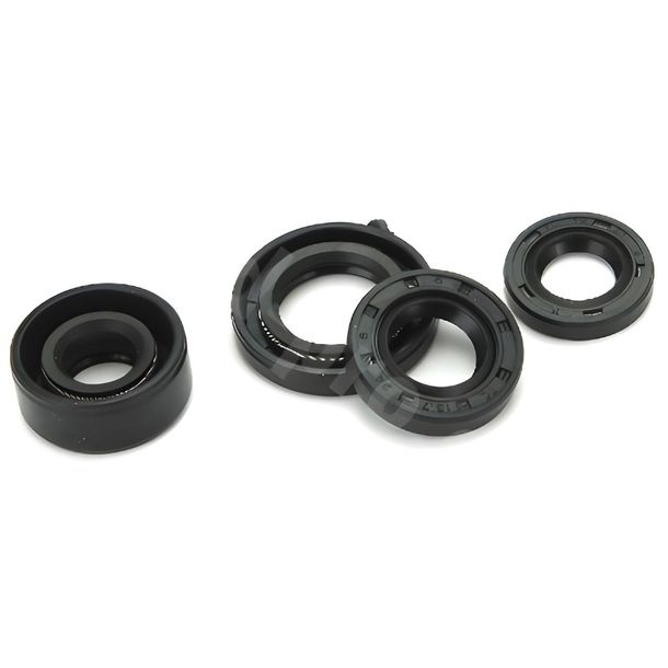 Krukasafdichtingsset TNT asafdichtingsringen, 4-delig voor HRD Sonic Enduro SM, HM CRE Derapage RR Motorhispania YR11 VTVDV1CE20101 Explorer Sniper bouwjaar 1986 - 2017