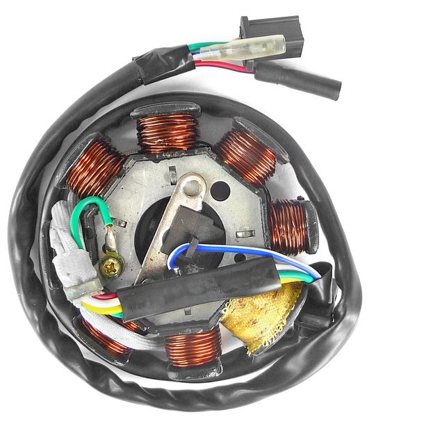 Lichtmaschine Stator TNT für Flex Tech Retro Firenze, Fly Scooters IL Bello 1 Jmstar Eagle Motowell Retrosa Motoworx Titano SYM Symply 2 Znen Baotian Bj. 12 - 2010