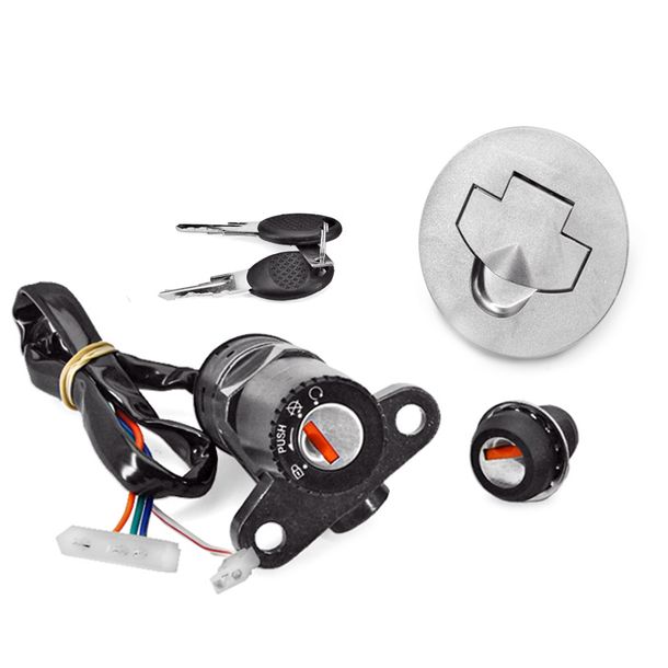 Schlosssatz TNT Zündschloss für Rieju RS-1 RS-2 NKD, Peugeot XR6 Evolution Matrix Motorhispania RX 50 ccm