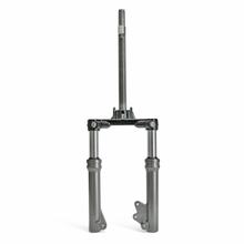 TNT front fork complete diameter 30 mm, silver, 4VUF310001000 for MBK Booster Naked Track Spirit, Yamaha Spy Rocket NG BWS 50 ccm built in 1999