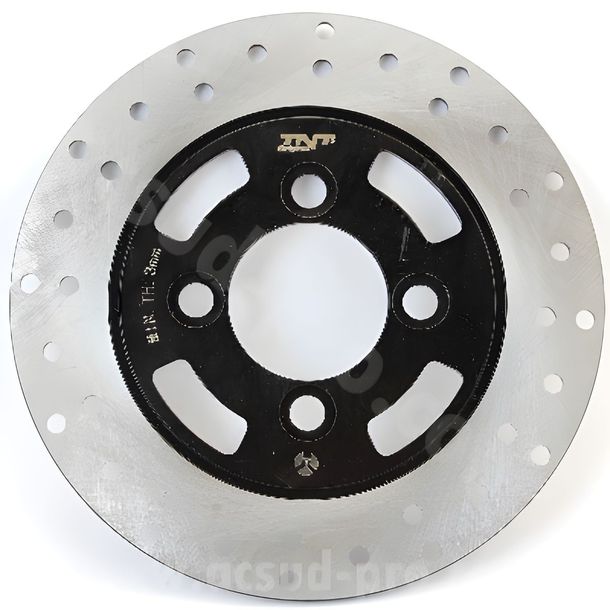 TNT remschijf diameter 180 mm, 4VUF582T0000 voor MBK Booster Naked X Track Spirit, Yamaha Spy BWS Bump Rocket NG 50/100 cc modeljaar 13 - 2004