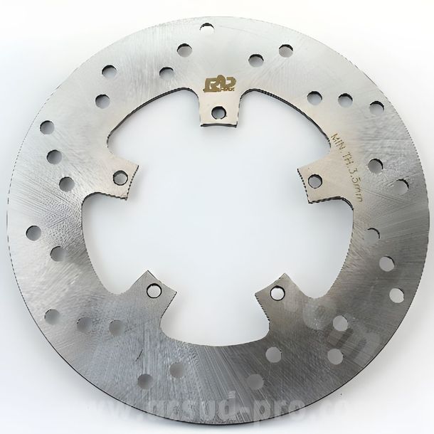 Bremsscheibe RB MAX Ø 220mm vorne, 666761 für Piaggio TPH New Fly i.e. 3V Typhoon 2V 50 / 125 ccm Bj. 2010 - 2011