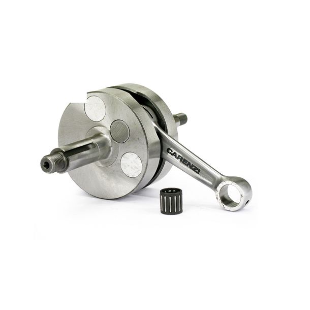 Carenzi Standard Crankshaft Ø 18mm incl. needle bearing Piston pin bearing for HRD Sonic Enduro, Derbi GPR Nude SM HM CRE Derapage RR Motorhispania YR11 built 1986 - 2017