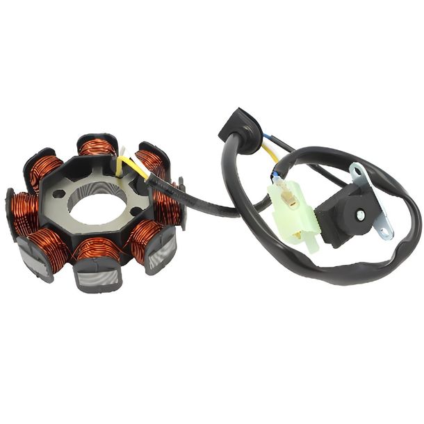 Statore alternatore TNT 31120-AAA-A00 per Peugeot Ludix Professional New Vivacity Sportline, SYM Symphony X-Pro Symply Orbit SR Jet 4 II Fiddle Speedfight