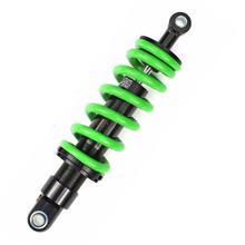 Federbein Carenzi Stoßdämpfer 290mm Gewinde verstellbar, grün / schwarz für Derbi Senda SM Classic SM1, Gilera SMT RCR R Racer DRD Evo X-Treme Ltd Bj. 1999 - 2013