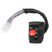 Unità clacson TNT, pulsante indicatore di direzione, interruttore abbagliante, abbagliante, sinistro, per Yamaha BWS NG 50 ccm, costruito nel 1999