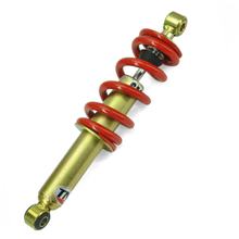 Federbein TNT Stoßdämpfer 325mm, rot / silber für Derbi Senda DRD SM Racing Ltd Edition Pro R X-Race X-Treme 50 ccm Bj. 2002 - 2007