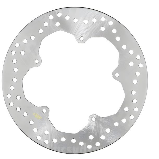 RB MAX Ø 240 mm achterremschijf, 56498R voor Piaggio MP3 i HPE ABS, Gilera Nexus Yourban Hybrid X7 X8 X Evo X10 SP Hexagon GTX X9 125 - 500 cc modeljaar 2001 - 2022