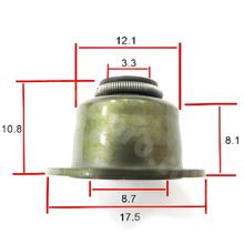 RB MAX klepsteelpakkingset Ø 17,5/12,1/8,7/3,3 mm, 10,8/8,1 mm, 10 stuks, 843307 voor Vespa GTS 1 d.w.z. 3V VXL SXL Sprint Primavera, Aprilia-model 2006 - 2022