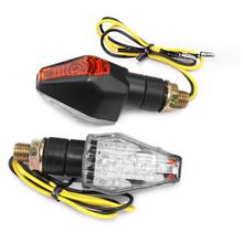Blinker LED OPM DELTA links & rechts, mit Zulassung, Klarglas / schwarz, 2 Stück