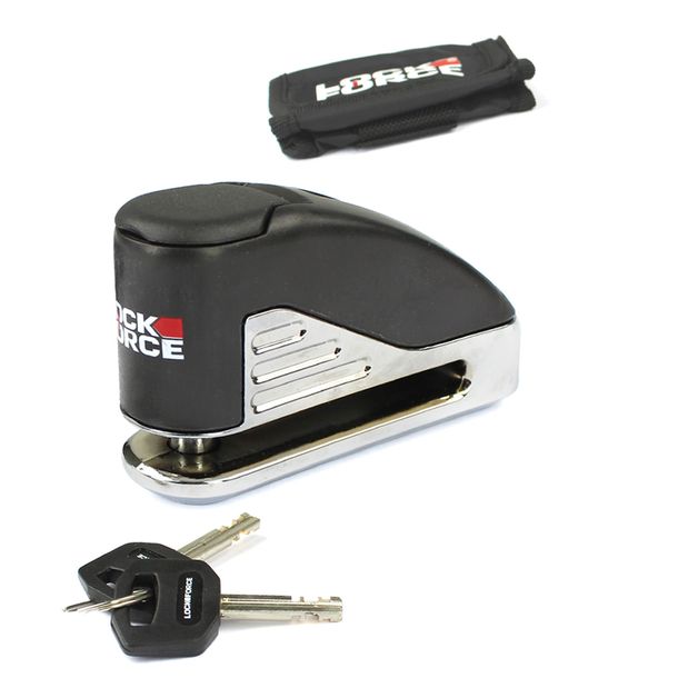 Diebstahlsicherung LOCKFORCE Bremsscheibenschloss Ø 10mm inkl. 2 Schlüsseln