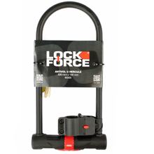 Diebstahlsicherung LOCKFORCE Bügelschloss 320x165mm inkl. Halterung