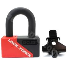 Diebstahlsicherung LOCKFORCE Bügelschloss 55x43mm Ø 16,5mm inkl. 3 Schlüsseln