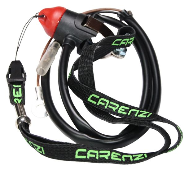 Kill Switch Carenzi Zündunterbrecher Lenker ME9 magnetisch inkl. Lanyard, schwarz