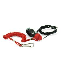 Guidon à disjoncteur Kill Switch TNT ME9 avec cordon, rouge