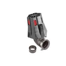 Carenzi Revolut II luchtfilter 90° Ø 28mm/35mm universeel, zwart