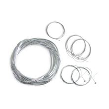Reparaturset Seilzug TNT Bowdenzug Gaszug Bremszug Schaltzug Kupplungszug inkl. Kappen & Hülle, chrom