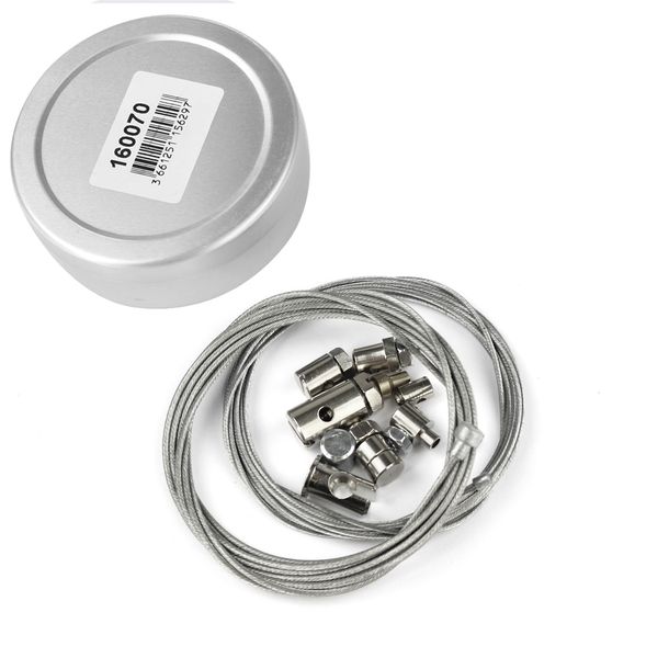 Reparaturset Seilzug TNT Bowdenzug Gaszug Bremszug Schaltzug Kupplungszug, universal 2x 2m, 9-teilig