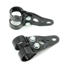 Scheinwerferhalterung TNT Ø 26mm / 28mm universal, schwarz, 2 Stück