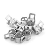 Juego de abrazaderas para mangueras de combustible TNT, diámetro 8,5 mm, universal, paquete de 10