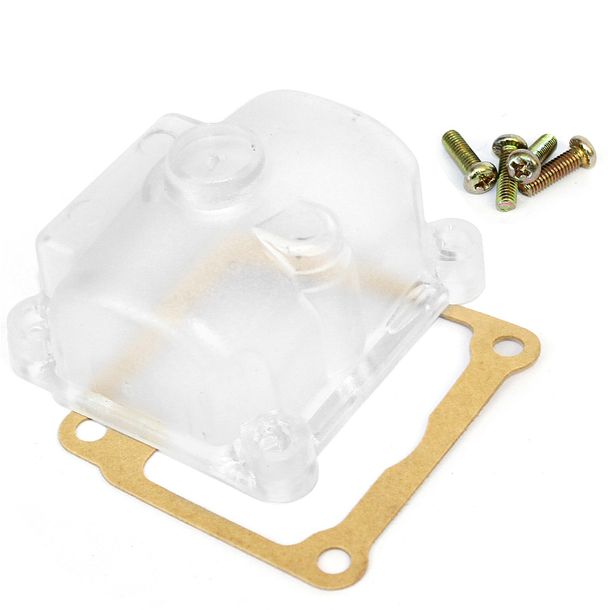 Schwimmerkammer TNT transparent inkl. Dichtung, 6-teilig für PHVA / PHBN