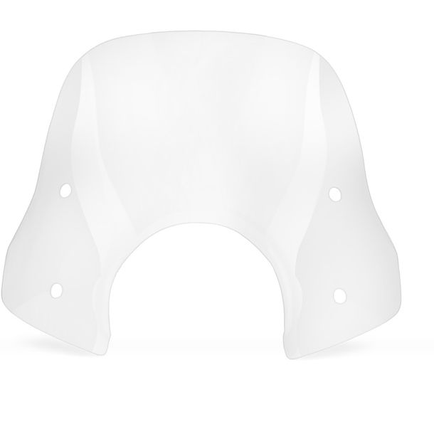 Windschild TNT Windschutzscheibe inkl. Halterung universal, transparent