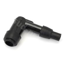 Conector de bujía OPM 90° LB05E, negro