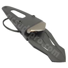Kennzeichenhalter TNT Nummernschildhalter inkl. LED Rücklicht mit Zulassung, rauchgrau