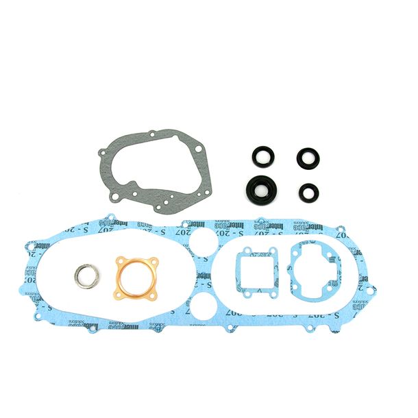 Engine gasket TNT cylinder gasket set complete for Yamaha BWs Easy, Aprilia Amico Sport Original GL Spy MBK Stunt Slider BWS Bump Booster 1991-2013