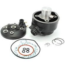 Sada válce Carenzi Evolution Grauguss kompletní včetně těsnění pro HRD Sonic Enduro, Derbi GPR Nude SM HM CRE Derapage RR Motorhispania YR11 VTVDV1CE20101 Bj. 1986 - 2017