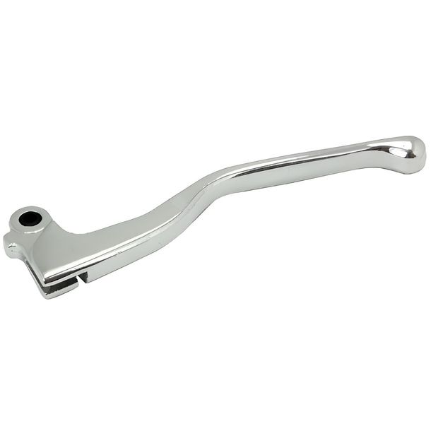 TNT left clutch lever, silver, 1 piece for Beta RR Enduro Supermoto 50 cc model year 2005 - 2014