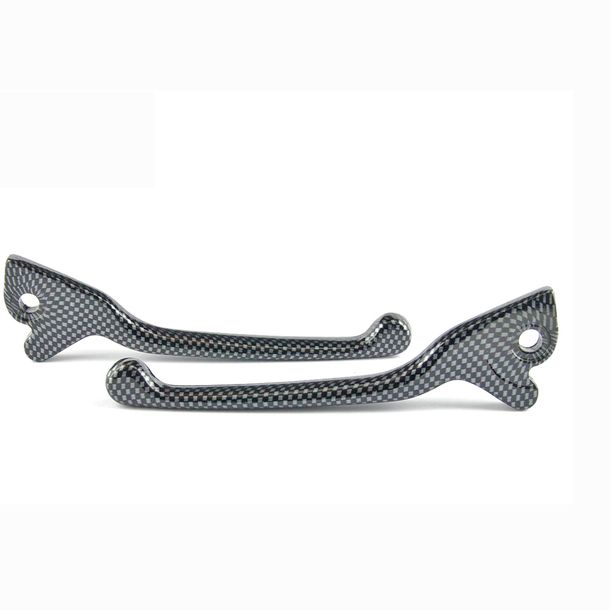 TNT remhendelset links en rechts, carbonlook, 2 stuks voor Gilera Runner VX 125 ccm