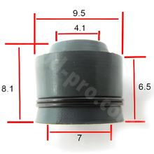 Ventilschaftdichtungssatz RB MAX Ø 7,0 / 4,1mm, 8,1 / 6,5mm, 10 Stück, 12208-ML0-721 für Honda SH, Yamaha X-Max Tech-Max YP R i NSS A Forza 125 / 300 Bj. 2007 - 2021