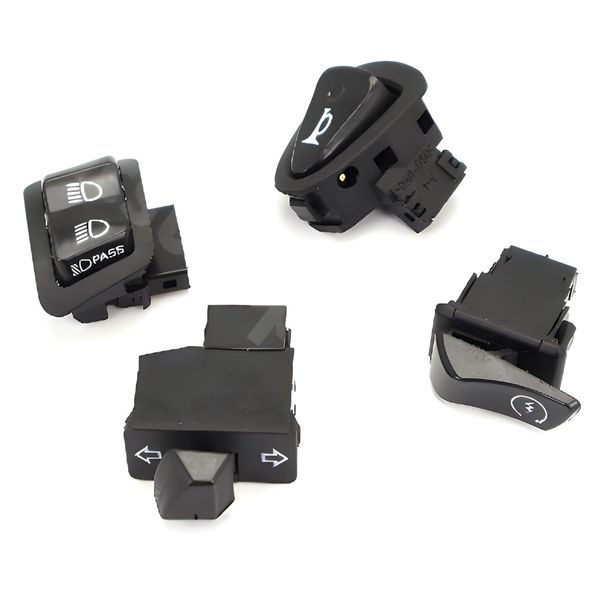 Switch set RB MAX turn signal switch light switch horn button starter/starter for Honda SH i 125 cc year 2013