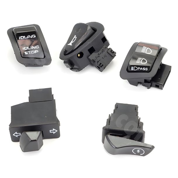 Interrupteur de clignotant RB MAX, klaxon, bouton, démarreur/démarreur, pour Honda SH i 125/150 cc, année modèle 2005 - 2013