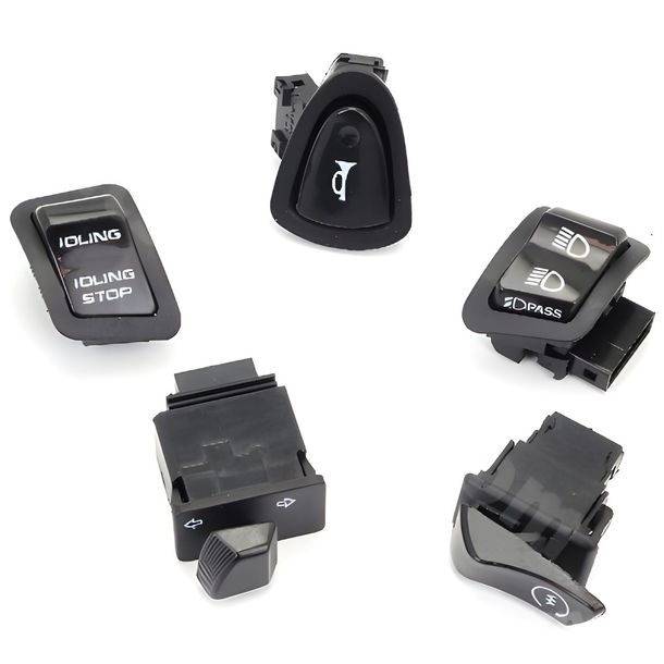 Kit d'interrupteurs RB MAX, clignotant, interrupteur, klaxon, bouton, démarreur/démarreur, pour Honda SH i i AD 125/150 ccm, année modèle 2017 - 2019