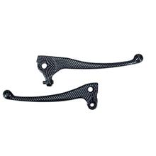 Set leve freno TNT sinistra e destra, look in carbonio, 2 pezzi, 4KH-H3912-00/4VV-H3922-00 per MBK Booster, Yamaha BWS NG 50 ccm costruito nel 1999