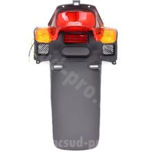 Luz Traseira / Iluminação da Placa TNT incl. Suporte da Placa com Homologação para MBK Booster NG, Yamaha BWS 50 ccm Ano 1999