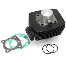 TNT Standard AC grijs gietijzeren cilinderset 50cc voor Peugeot 103 Chrono Evolution MVL M Vogue VSM AC SP VS2 50cc
