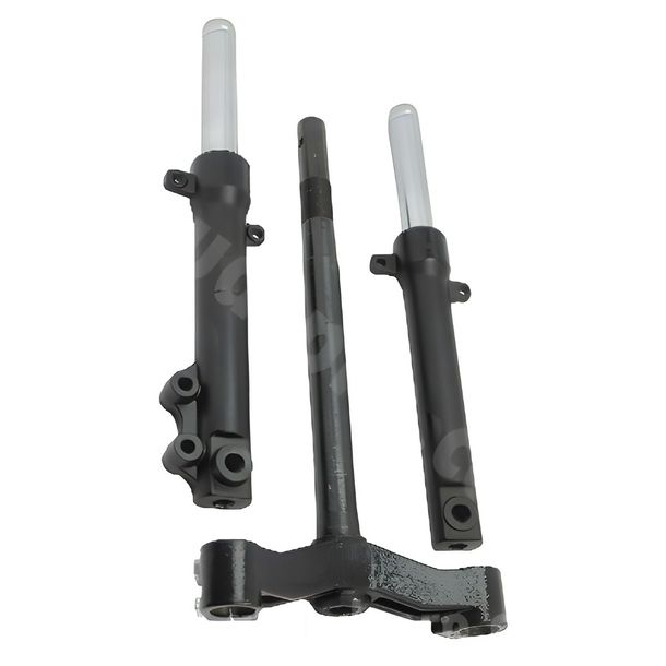 Fourche avant TNT complète, noire pour Peugeot Kisbee Streetline II RS Streetzone 50 cc