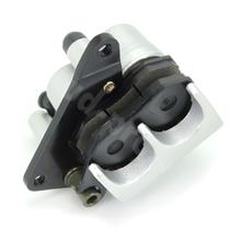 Pinza freno Pinza freno TNT a doppio pistone, argento, 801964/45100-APA-000-K per SYM Symphony, Peugeot Tweet 50 ccm