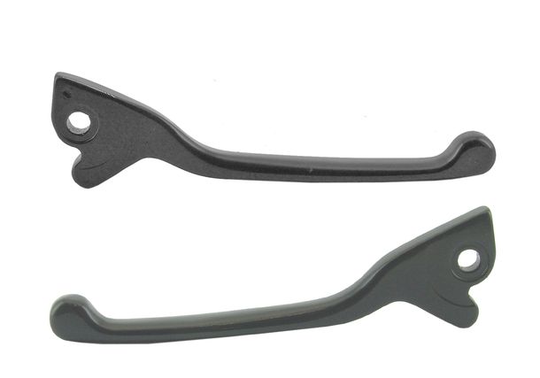 Bremshebel Set TNT links & rechts, schwarz, 2 Stück für Piaggio NRG MC3 Purejet Extreme LC 50 ccm