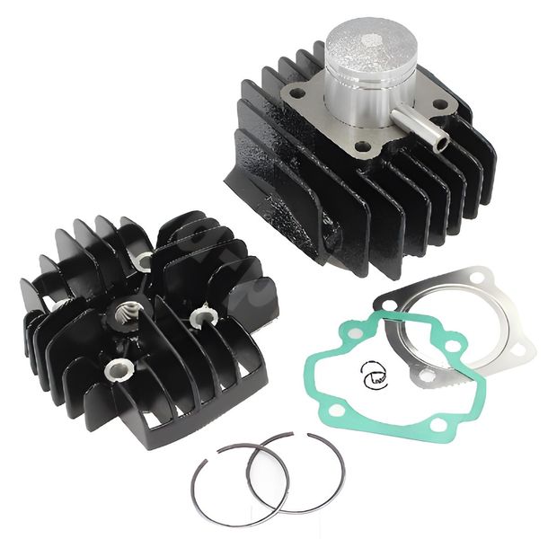 Zylinderkit TNT Grauguss 50ccm komplett inkl. Dichtungen, Ø 40mm, 10mm für Yamaha PW 50 ccm Bj. 1980 - 2023