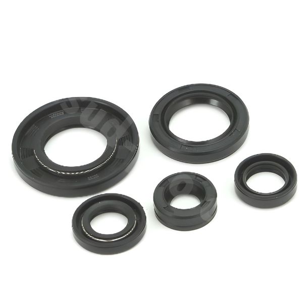 Juego de juntas de eje TNT, juntas de motor E11, 5 piezas, 12x18x5/20x30x5 mm/20x38x5 mm/12x21x4 mm/10x18x4 mm/10x18x4 mm/10x18,3x5 mm/10x18,3x6 mm, construido en 2000 - 2022