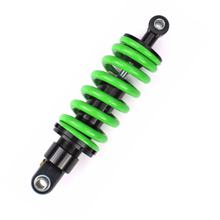 Federbein Carenzi Stoßdämpfer 255mm Gewinde verstellbar, grün / schwarz für Yamaha TZR R1 RR 50 ccm Bj. 2002 - 2003