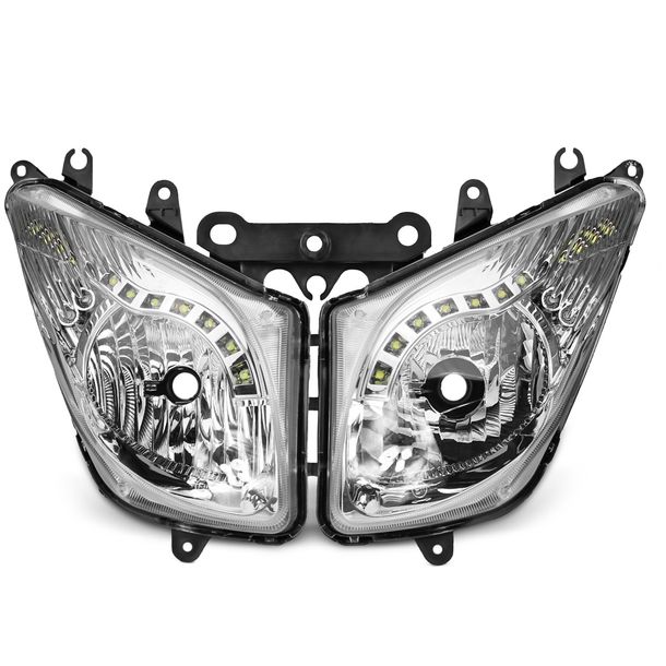 Phares LED RB MAX avec homologation, 4B5-843100-200 pour Yamaha XP T-Max 500 ccm construits en 2008
