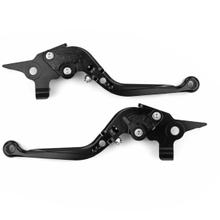Set leve freno RB MAX CNC in alluminio, nere, 2 pezzi per Yamaha T-Max XP 500 - 560 ccm costruito nel 2008