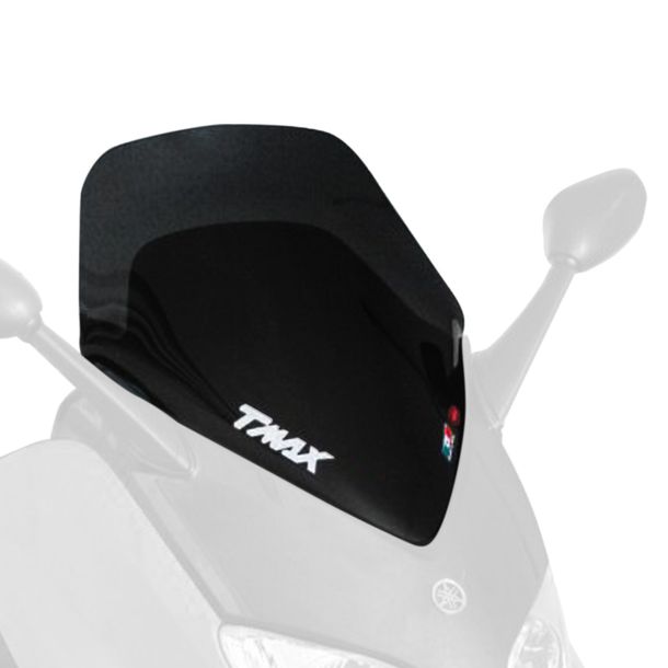 Windschutzscheibe Faco SPORT Windschild 580mm x 525mm, rauchgrau für Yamaha XP T-Max 500 ccm Bj. 2000 - 2004